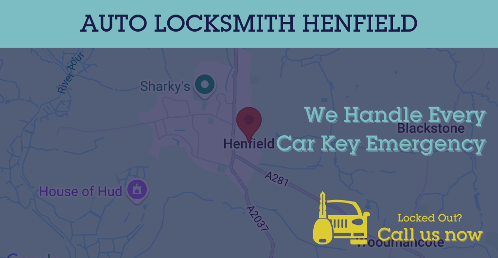 Auto Locksmith Services in Henfield - BN postcode
