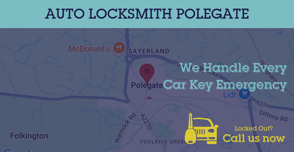 Auto Locksmith Services in Polegate - BN postcode
